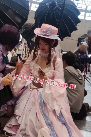 JQY-144粉色洛丽塔黑内