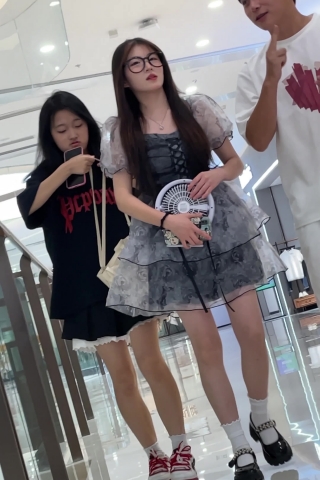 MG016【芒果CD】极品美女黑窄内